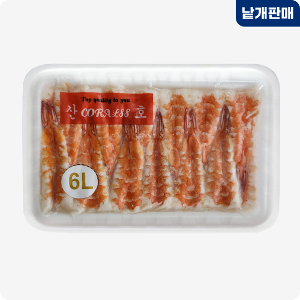 [1087-0도매가]초밥용 새우 6L 204g(24미)_기존판매제품